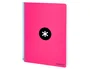 Antartik Cuaderno espiral A4 micro tapa dura 80h 100 gr cuadro 5mm rosa fluor