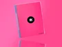 Antartik Cuaderno espiral A4 micro tapa dura 80h 100 gr cuadro 5mm rosa fluor