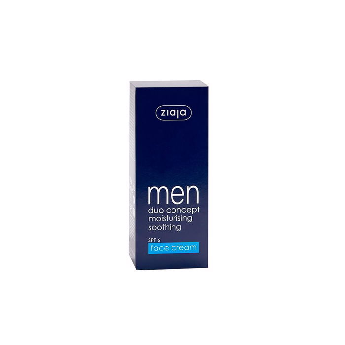 Ziaja MEN Crema Facial para Hombre SPF6 50 ml Tratamiento Facial Hidratante