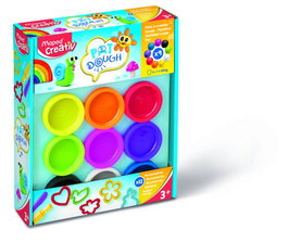 Maped Creative Pat Dough 9 Botes con 12 Accesorios
