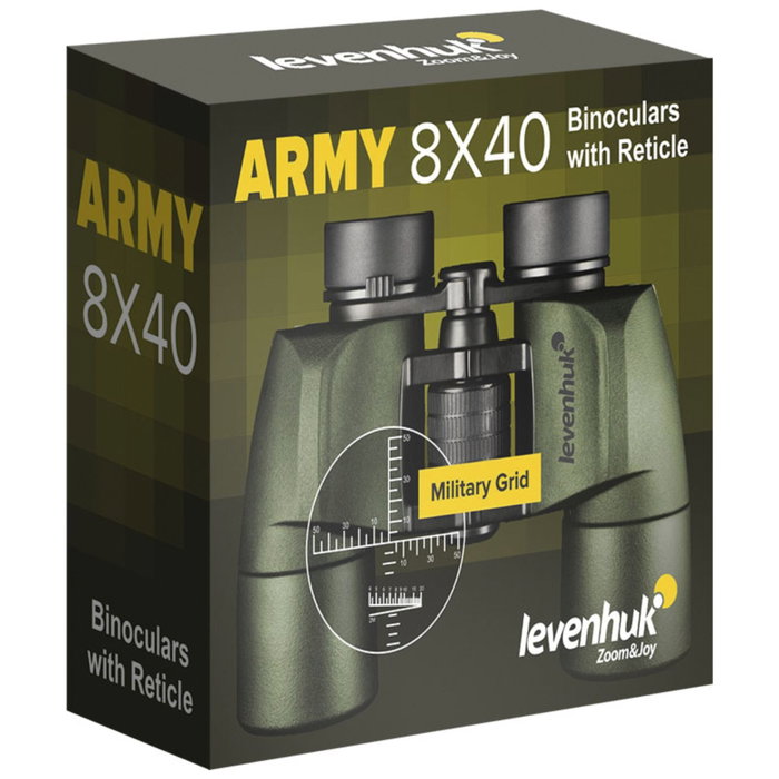 Levenhuk Army 8x40 con escala de medición