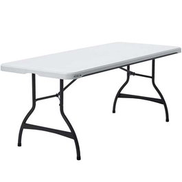 Lifetime Mesa Rectangular Plegable Blanca 182x76x73,5 cm