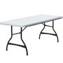 Lifetime Mesa Rectangular Plegable Blanca 182x76x73,5 cm