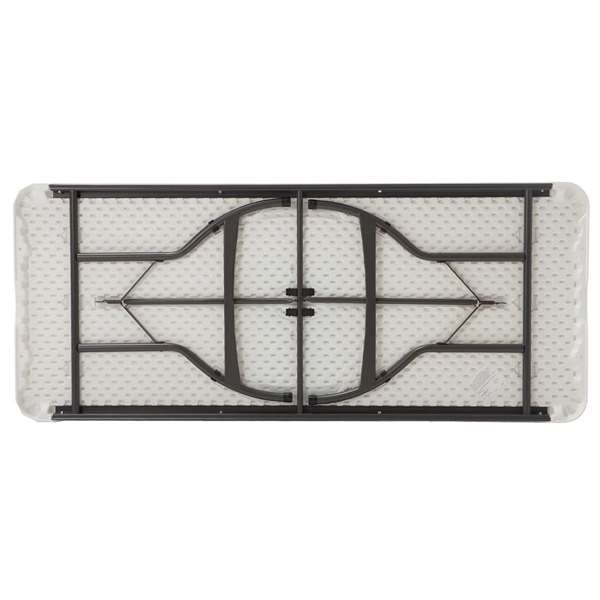 Lifetime Mesa Rectangular Plegable Blanca 182x76x73,5 cm
