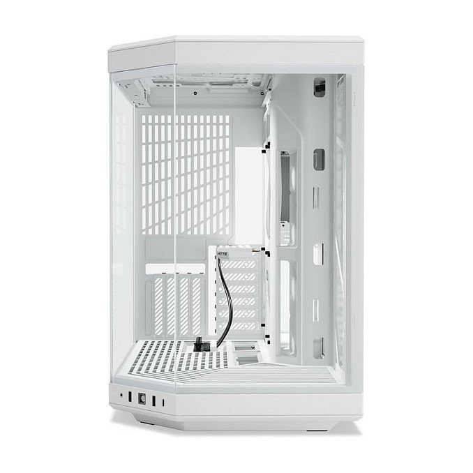 HYTE Y70 Snow White con cristal templado