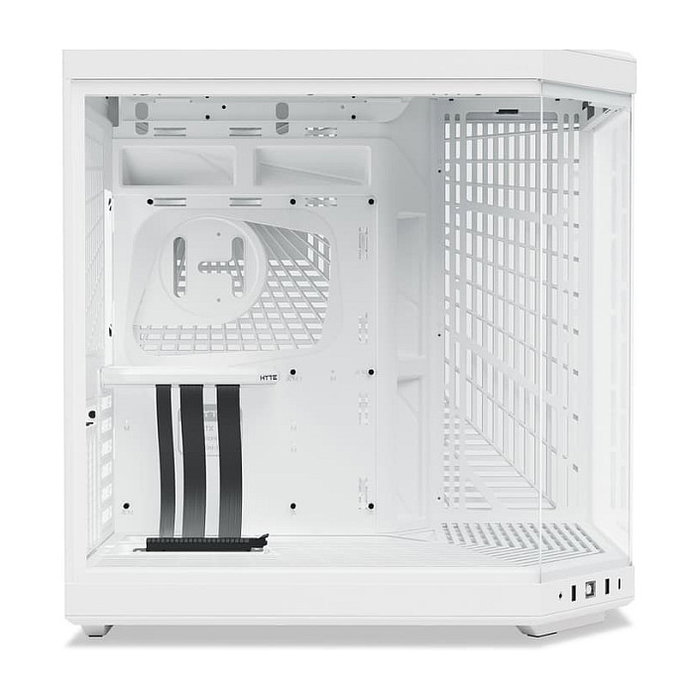 HYTE Y70 Snow White con cristal templado