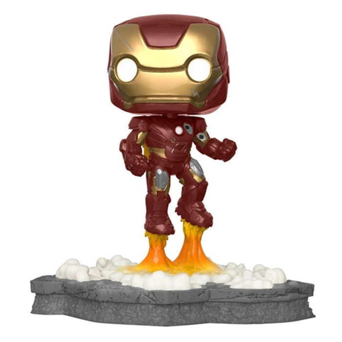 Funko Pop Deluxe Marvel Los Vengadores: Iron Man Assemble - Figura de Vinilo de 15 cm con Caja Original