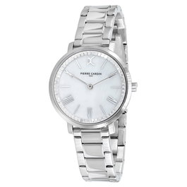 Pierre Cardin CBC.5002 Reloj Analógico para Mujer en Acero Inoxidable Gris
