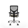 PIQUERAS Y CRESPO Silla de oficina Motilla Sincro/Traslack Crema y Gris