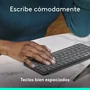 Logitech Keys-To-Go 2 Teclado Ultraportátil Bluetooth QWERTY Español Grafito