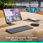 Logitech Keys-To-Go 2 Teclado Ultraportátil Bluetooth QWERTY Español Grafito