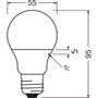 Ledvance Bombilla LED Classic E27 4,9W 470Lm 4000K