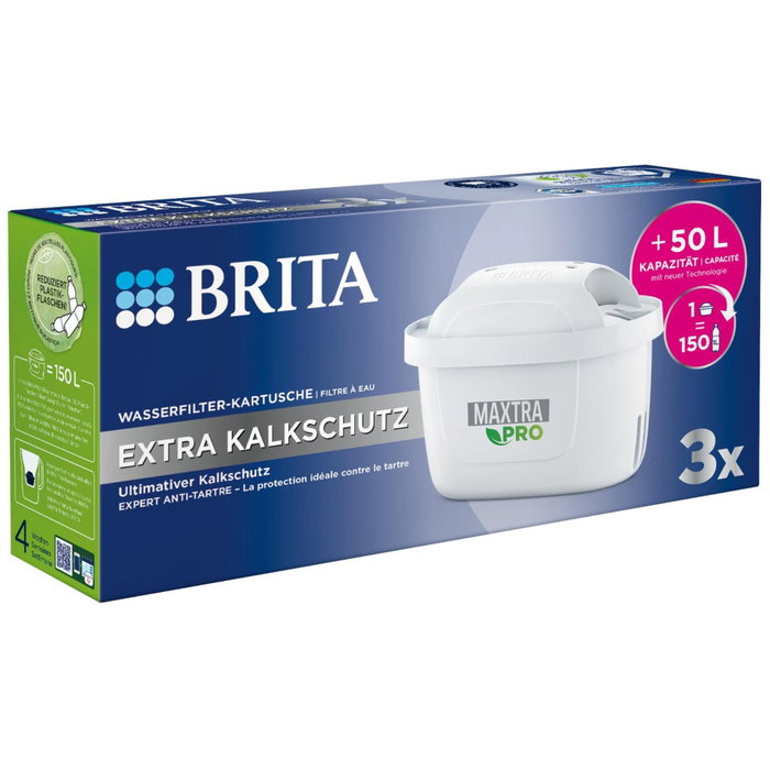 Brita MAXTRA PRO Extra Limescale Protection Pack 3 Brita MAXTRA PRO Extra Limescale Protection Pack 3