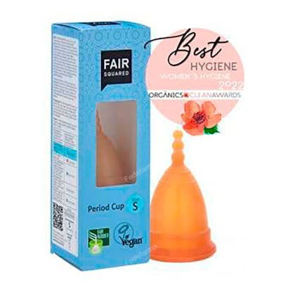 FAIR SQUARED Copa Menstrual Latex 100% Natural Talla S 8 Ml