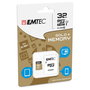 EMTEC Tarjeta microSDHC 32GB UHS-I U1 EliteGold Clase 10 con Adaptador SD Velocidad 85 MB/s Lectura