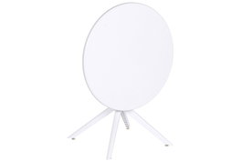 DKD Home Decor Mesa Terraza Y Jardin Blanco 80 x 80 x 75 cm