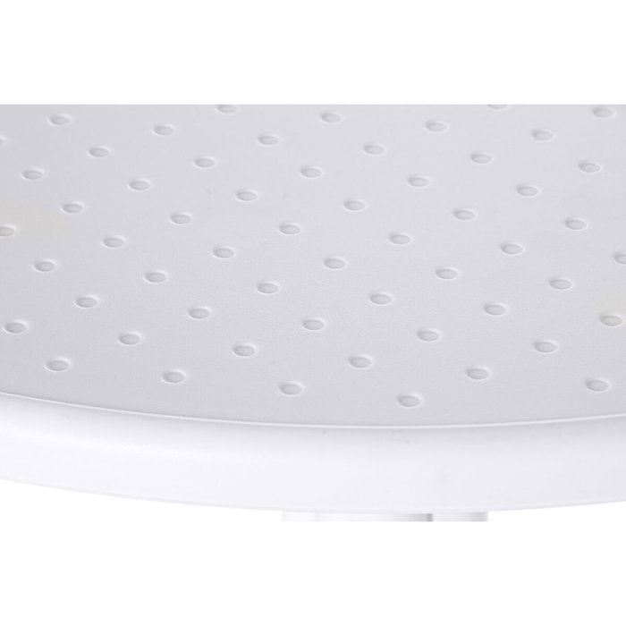 DKD Home Decor Mesa de Metal y PP Reciclado Blanca 80x80x75 cm DKD Home Decor Mesa de Metal y PP Reciclado Blanca 80x80x75 cm