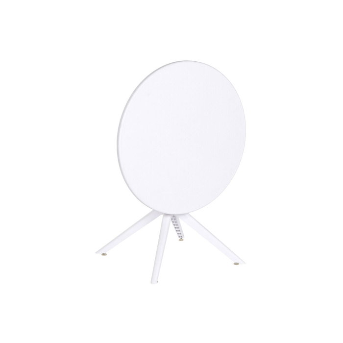 DKD Home Decor Mesa de Metal y PP Reciclado Blanca 80x80x75 cm DKD Home Decor Mesa de Metal y PP Reciclado Blanca 80x80x75 cm