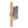 Ucem Picaporte Unificado de Paso y Condena 6137bchl050 Hierro Latonado 50mm