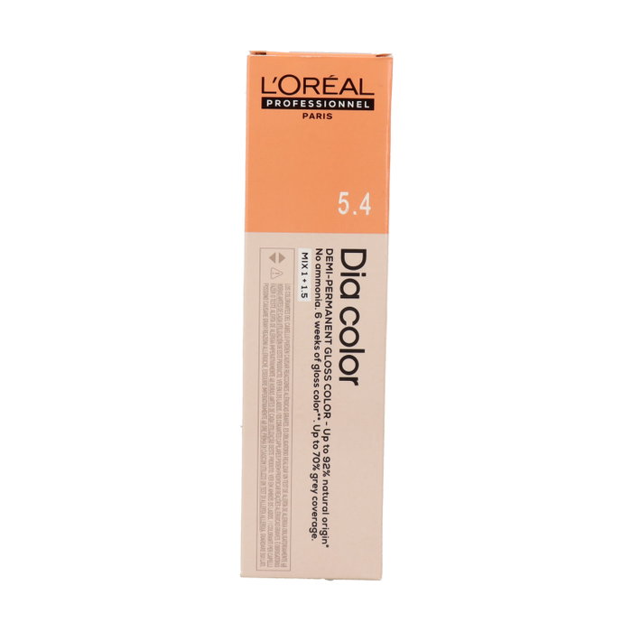 L'Oréal Professionnel Paris DIA COLOR 5.4 Castaño Claro Cobrizo 60 ml