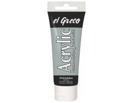 Kreul Pintura acrílica el Greco Gris Dark Gray 75ml