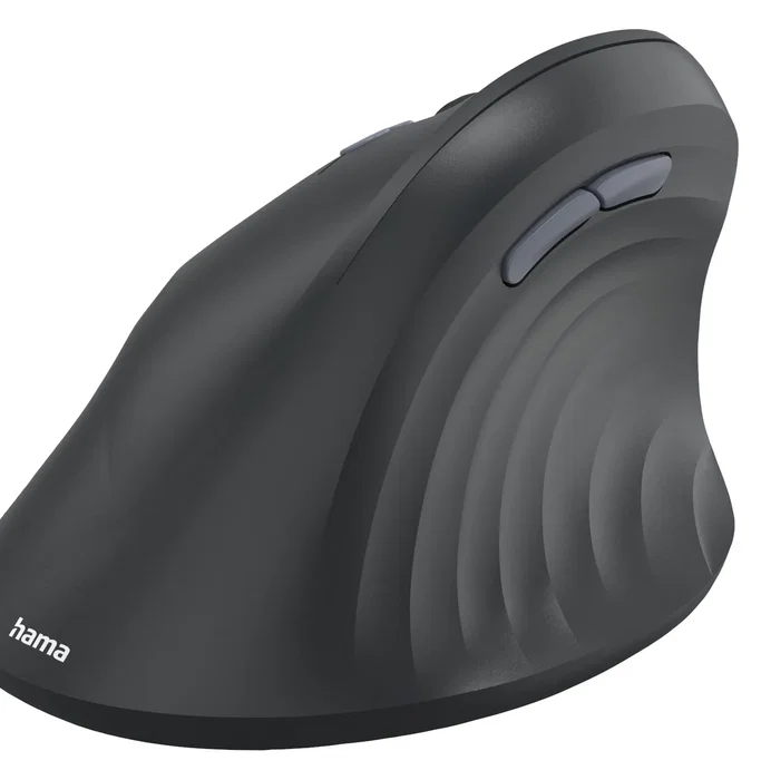 Hama EWM-600 Ratón Inalámbrico Ergonómico Vertical Negro para Diestros Hama EWM-600 Ratón Inalámbrico Ergonómico Vertical Negro para Diestros