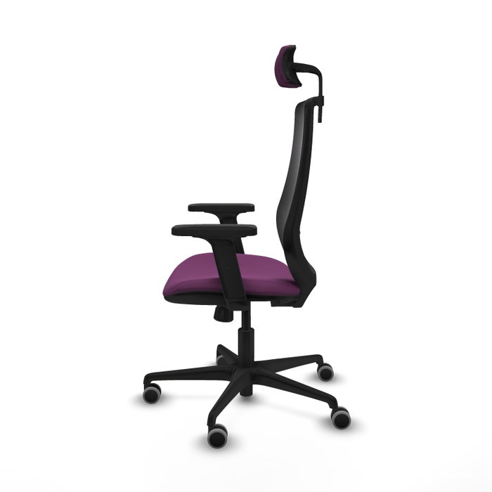 PIQUERAS Y CRESPO Silla de oficina Mardos con mecanismo Sincro, Morado y Negro PIQUERAS Y CRESPO Silla de oficina Mardos con mecanismo Sincro, Morado y Negro