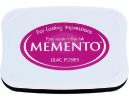 Tsukineko Almohadilla de Tinta MEMENTO Ramillete de Lilas Translúcida 95x65mm