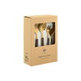 DKD Home Decor Set de Cubertería de 20 Piezas Dorado