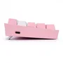 Redragon Fizz Pro K616 Teclado Mecánico Inalámbrico 60% Blanco-Rosa Distribución Polaca Retroiluminación RGB