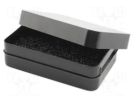 BERNSTEIN Contenedor ESD Negro con Esponja para SMD