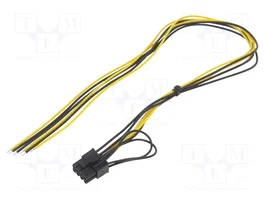 AKYGA Cable de alimentación PCIe 8pin hembra 0,45m
