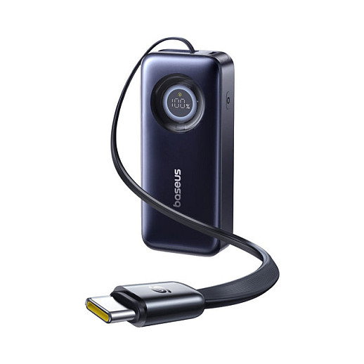 Baseus EnerCore CR11 Retractable 20000mAh 67W Cosmic Black