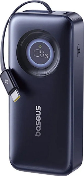 Baseus EnerCore CR11 Retractable 20000mAh 67W Cosmic Black