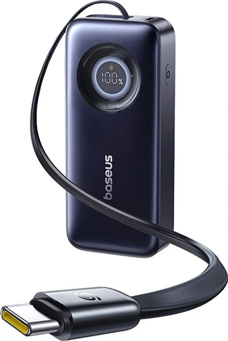 Baseus EnerCore CR11 Retractable 20000mAh 67W Cosmic Black