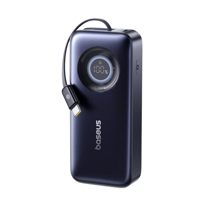Baseus EnerCore CR11 Retractable 20000mAh 67W Cosmic Black
