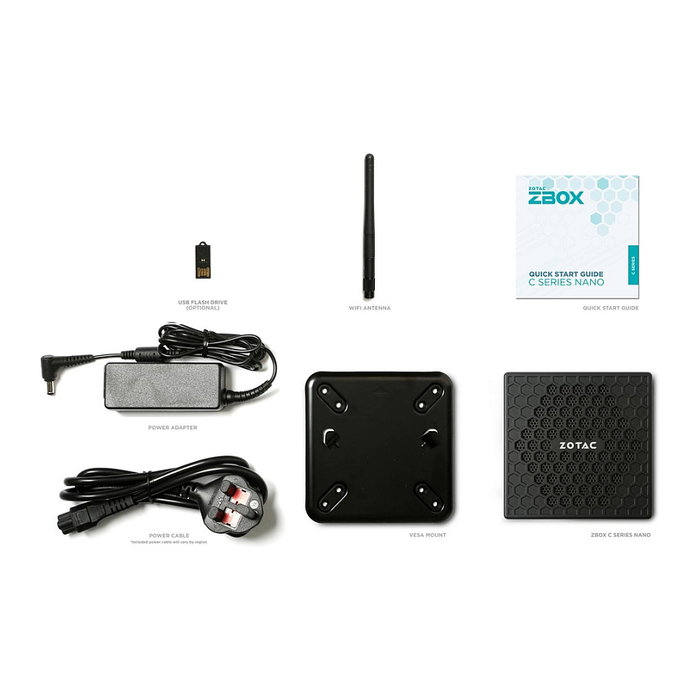 Zotac CI337 NANO Mini-PC Barebone Intel N100 DDR5 SODIMM SATA M.2 Zotac CI337 NANO Mini-PC Barebone Intel N100 DDR5 SODIMM SATA M.2