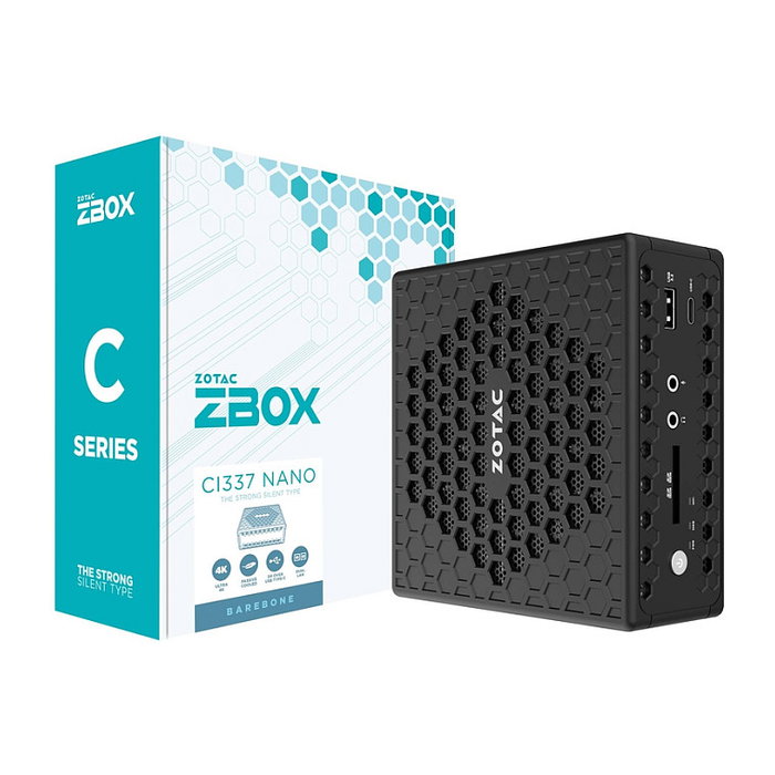 Zotac CI337 NANO Mini-PC Barebone Intel N100 DDR5 SODIMM SATA M.2 Zotac CI337 NANO Mini-PC Barebone Intel N100 DDR5 SODIMM SATA M.2