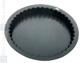 Oviflex Molde de Tarta de Silicona, Antiadherente y Flexible, 24 cm de Diámetro, Apto para Horno, Set de 1