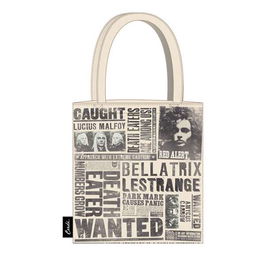 Harry Potter Bolsa Shopping Reutilizable, 36 x 39 cm, Color Gris, para Fans