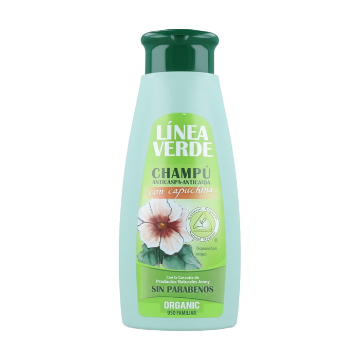 Linea Verde Champú Anticaspa Anticaída Capuchina 400 ml Linea Verde Champú Anticaspa Anticaída Capuchina 400 ml