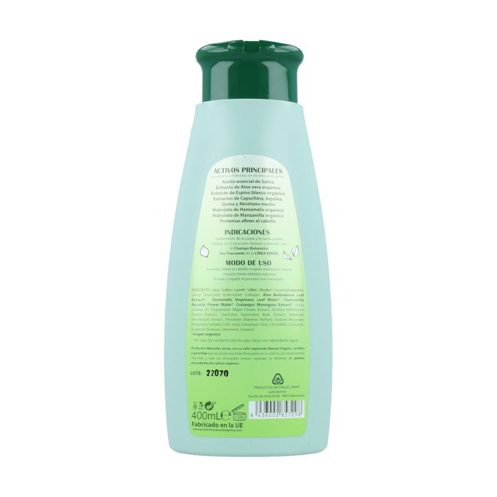Linea Verde Champú Anticaspa Anticaída Capuchina 400 ml Linea Verde Champú Anticaspa Anticaída Capuchina 400 ml
