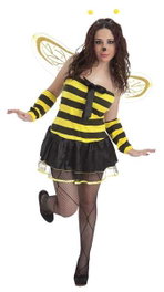 Creaciones Llopis Disfraz Adulto Abeja Lazo Talla L