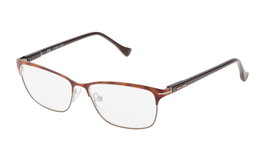 Police VPL200-540SDN Gafas de vista para mujer en marrón con metal