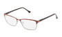 Police VPL200-540SDN Gafas de vista para mujer en marrón con metal
