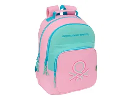 Mochila Escolar Benetton Dolce Multicolor 32 x 42 x 15 cm