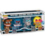FUNKO Blister 4 Figuras POP Five Nights at Freddys Twisted Freddy, Twisted Bonnie, Twisted Wolf, Twisted Chica Exclusive