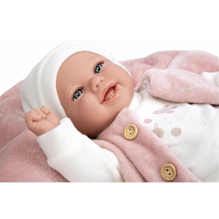 Muñecas Arias Muñeca Elegance Colin 40 cm rosa con manta Muñecas Arias Muñeca Elegance Colin 40 cm rosa con manta