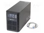 Qoltec 52281 UPS On-line 2kVA 2000W con LCD