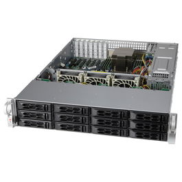 Super Micro 2U Server Chassis 12x SAS3/SATA3/NVMe4 Bays 2x920W PSU
